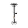 Adjustable Table Pedestal Stand Base Telescopic Furniture Leg For RV Marine Boat Lightweight for Workrooms, Kitchens or Cabs