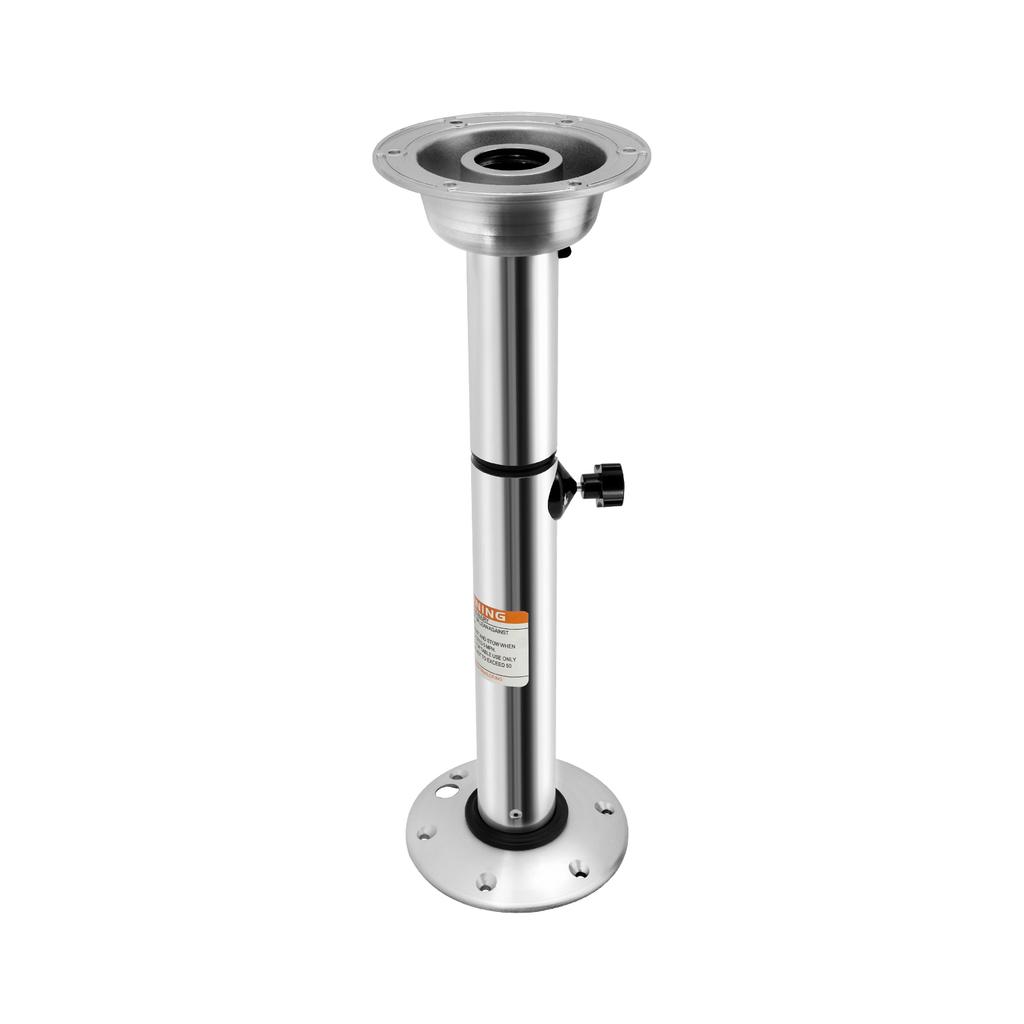 Adjustable Table Pedestal Stand Base Telescopic Furniture Leg For RV Marine Boat Lightweight for Workrooms, Kitchens or Cabs