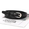 Casual Business Waist Belt Silver Pin Buckle Waistband Fashion Women Leather Belt  For Women Girl