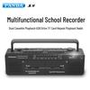 PANDA F-539 Dual Cassette Player & Teacher Classroom Repeater Radio Recorder