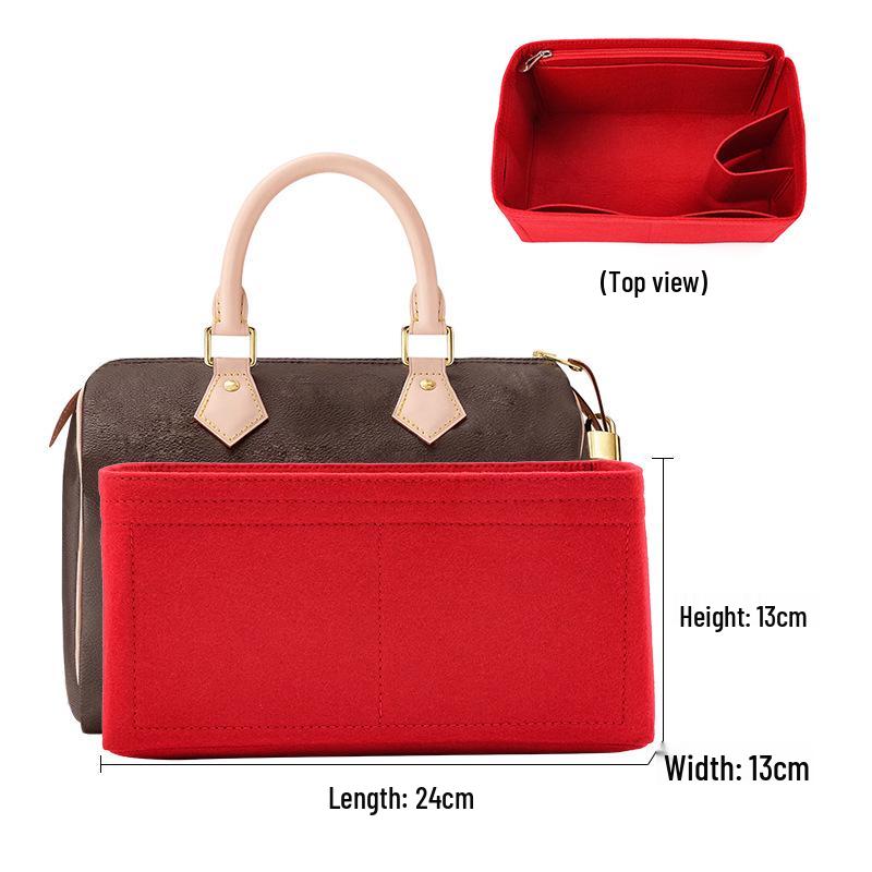 

Поддержка для внутренней сумки Speedy25: Подкладка и хранение сумки-подушки с монограммой