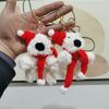 Highland West Endearing Terrier Plush Keychain Cute Couple Bag Charm Doll