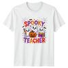 Spooky Teacher Halloween Ghosts Unisexs TShirt Unisexs Tee Graphic Unisex Top