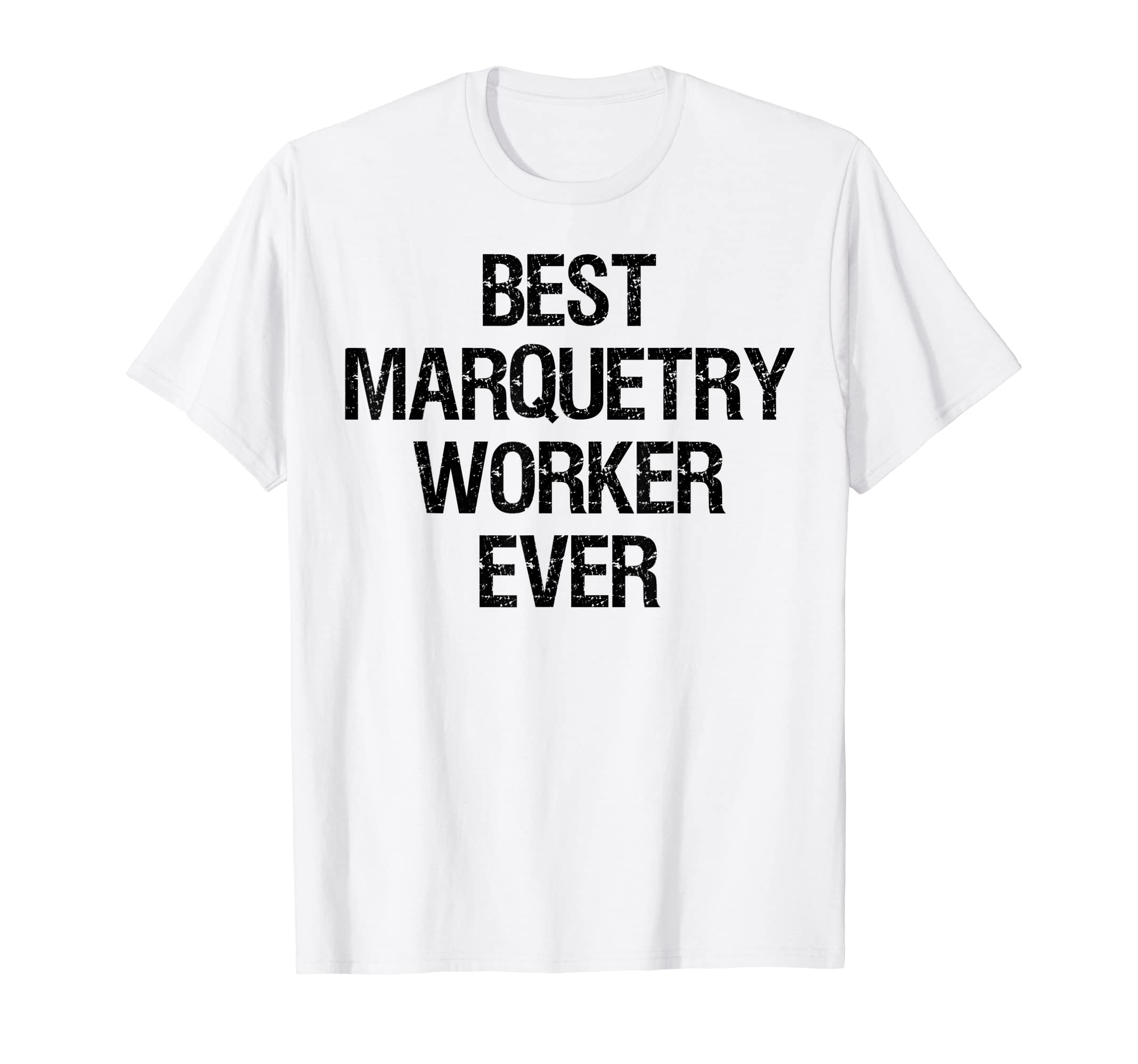 The greatest marquetry craftsman of all time T-shirt белый