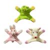 3Pcs Plush Animal Refrigerator Magnet Home Office Kitchen Locker Refrigerator Stuffed Cartoon