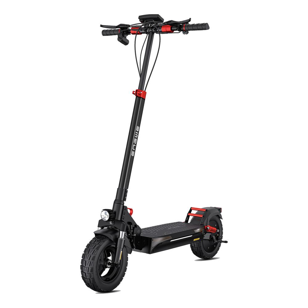 Engwe Y600S 10" Folding E-Scooter 500W & 48V18.2Ah Long Range E-Scooter, Disc Brakes & Front Shock Absorption for Daily Commuter & Outdoor Off-Road