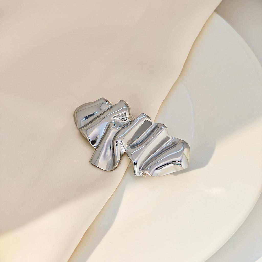 Kreative Engels-Sonnenblumen-Brosche Einfache Glänzende Süßigkeiten-Falten Adler Edelstahl-Pin