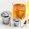Extended Chain Stainless Steel Tea Infuser with Hanging Hook Spice Mesh Filter  Kitchen