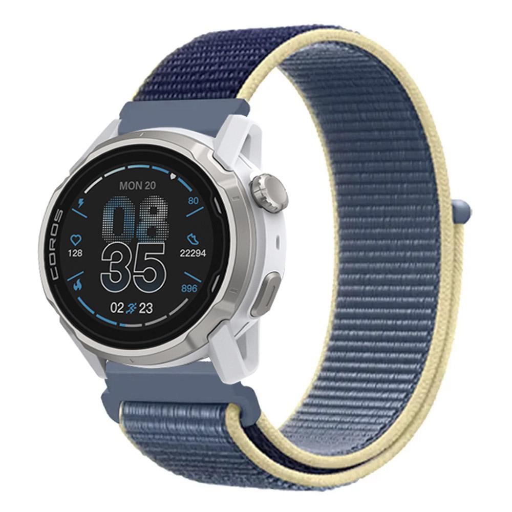 20mm 22mm Nylon Loop Strap for COROS APEX 4 42mm/PACE Pro/CMF Watch 3 Pro Smartwatch Breathable Band for Suunto Vertical/Race 2