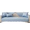 Simple Winter Sofa Cushion Winter Dutch Fleece Short Plush Seat Cushion Cushion Cover Towel Sofa Cover Non-Slip Thickened