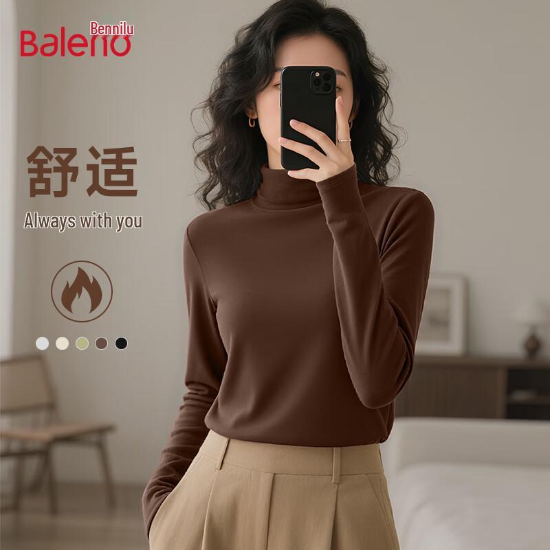 Baleno Women s Mock Neck Thermal Base Layer Top XL