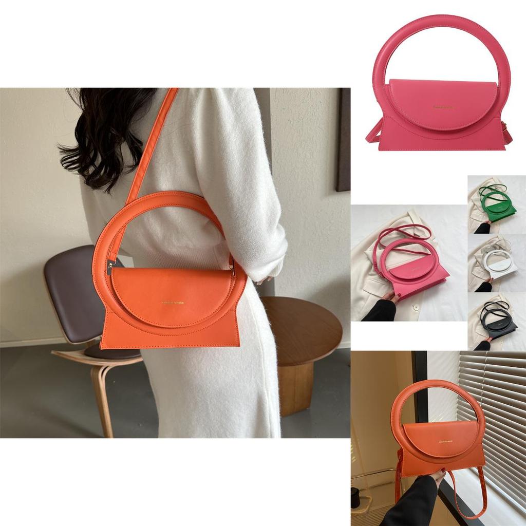 Trendy Small Square Pu Leather Shoulder Bag Stylish 2023 Fall Fashion Womens Handbag