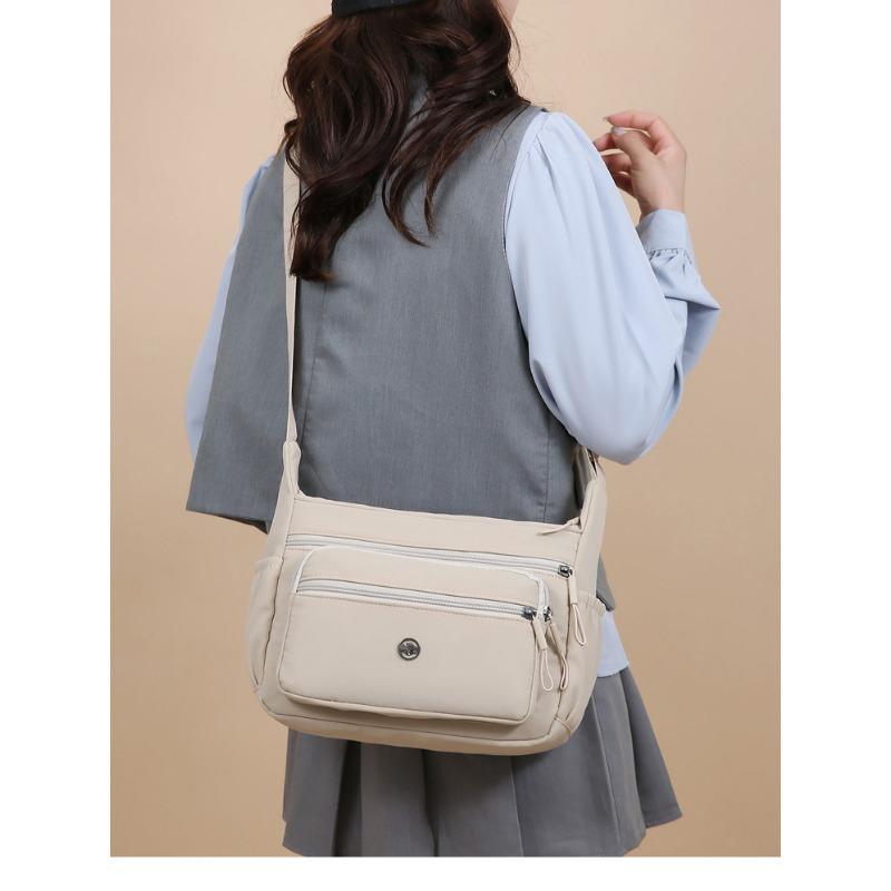 Women's New Nylon Crossbody Bag Large Capacity Travel Shoulder Bag for Storage Daily Use