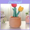 Plush Plants Sunflower Tulip Cactus Stuffed Toy For Kids And Collectors