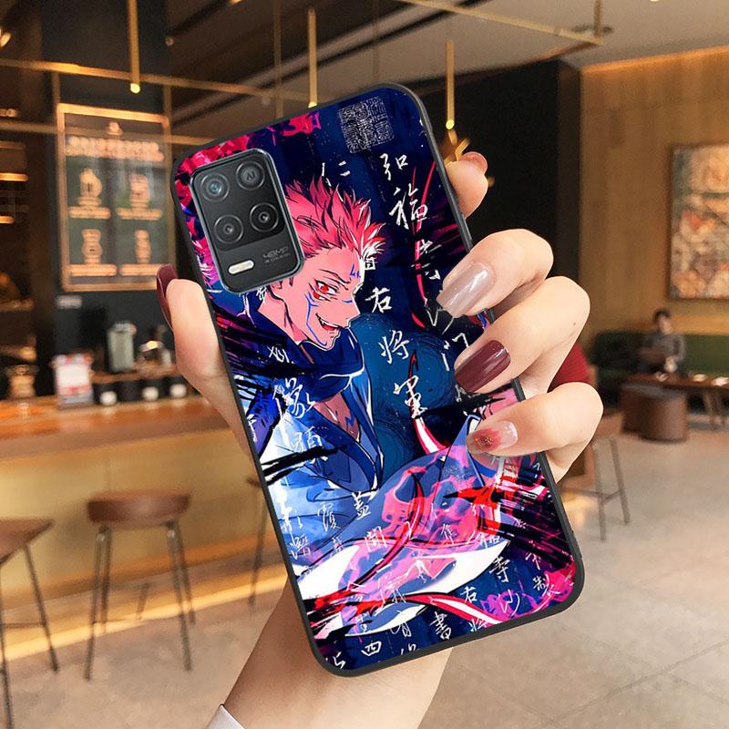 Husa Jujutsu Kaisen Gojou Satoru pentru OPPO Realme GT 2 Pro X2 Pro XT C25S 8 7 6 Pro 6i GT Master C3 C21 C21Y C11 X3 SuperZoom