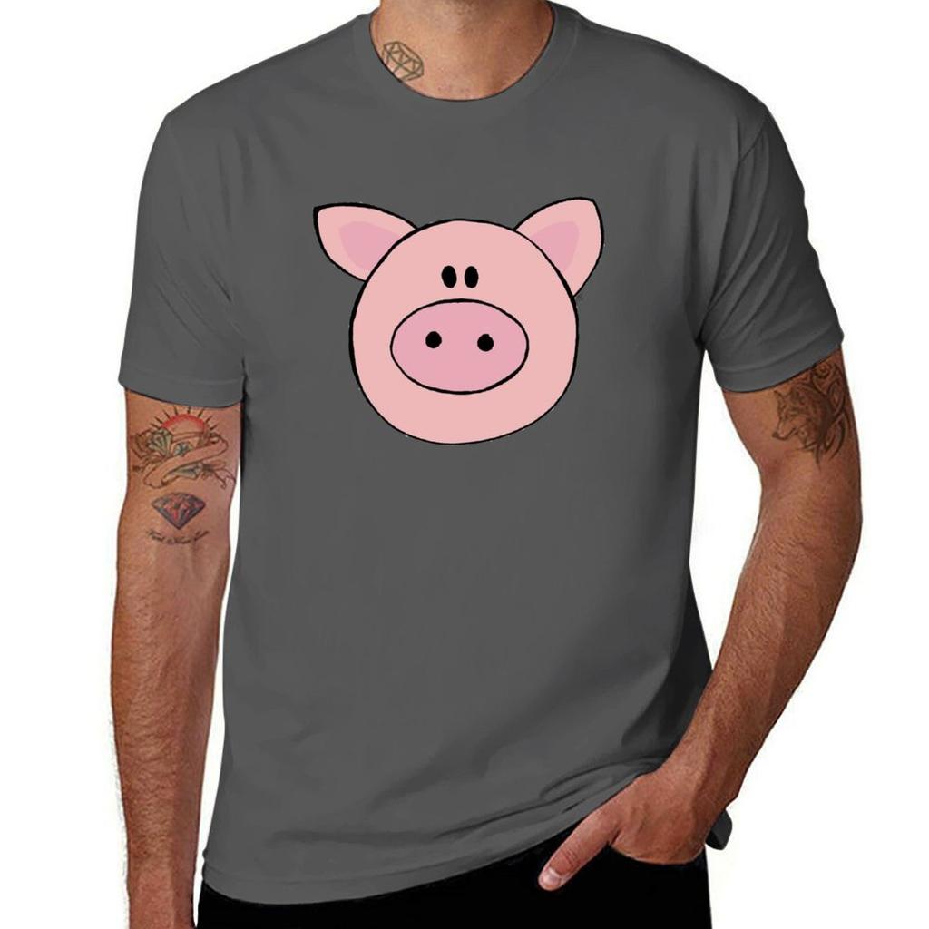 Piggy TShirt Casual Loose Fit Summer Tee Shirt