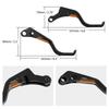NICECNC For Harley Sportster S RH1250S 2021-2024 Short Brake Clutch Levers Pan America 1250 RA1250 21-24 Nightster RH975 22-24