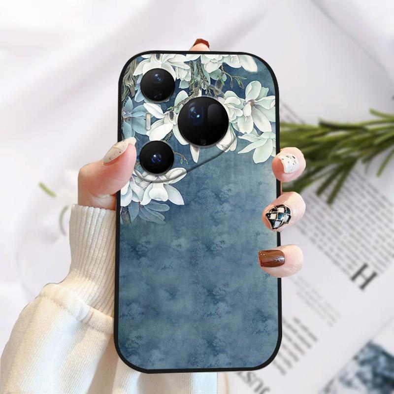 Phone Case For Huawei Pura 80 Ultra Pretty Stylish Painting Soft TPU Silicone Shockproof Cover For Huawei Pura80Ultra Fundas