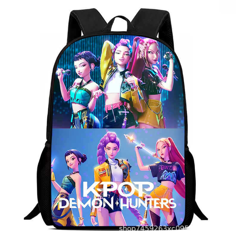 Kpop Witch Hunter Group Schoolbag High Definition Printing Casual Light Backpack Primary School