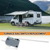 36680 Sail Switch Replacement for Atwood RV Furnace | Low Air Flow Safety Switch travel trailer Parts 36133, 31377- Grey for HydroFlame RV 2-Stage
