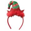 Festival Headband Feather Elf Hat Hairband Christmas Holiday Party Favors