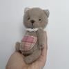 [USED] Handmade Teddy Bear Plush Toy by Overseas Artist Bear Thinking Bear