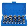 19Pcs Bit Kits 8-32Mm Multi-Tooth Nuts Torx Vehicle Repair Tool Kits Multifunctional Auto Repair Tools Hand Tools