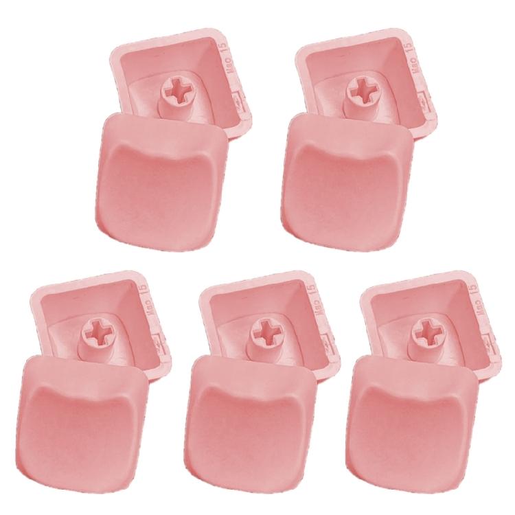 

Kitten Shape Mechanical Keycaps Anti Wear PBT Wide Compatibility With Multiple Switches Types For Mechanical Keyboards розовый