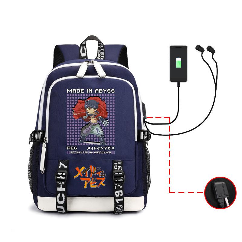 Stylish Backpack, Day From The Abyss, Printed Backpack, Student Large-Capacity Schoolbag, Travel Bag