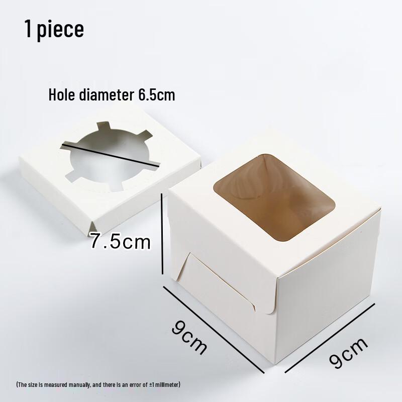 Windowed Cupcake & Dessert Packaging Box