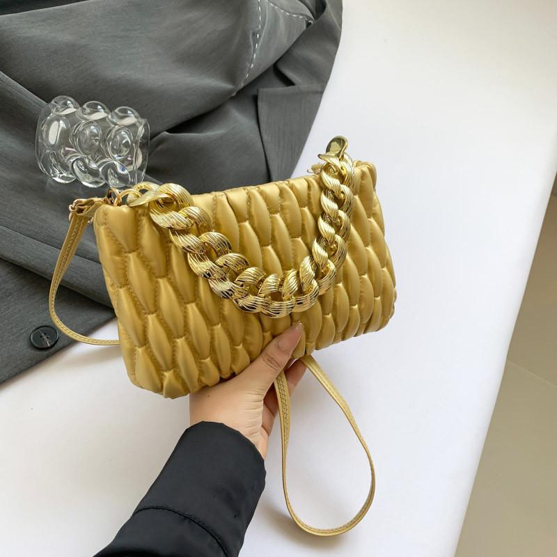 Trendy Womens Small Square Shoulder Bag With Unique Personality And Modern Appeal