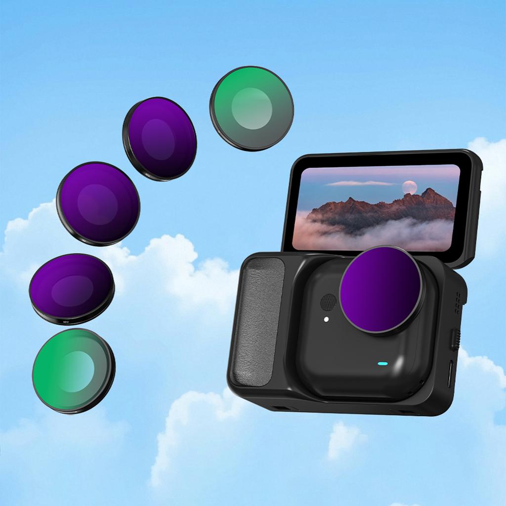 For Insta360 GO Ultra Film Lens Filters Lightweight ND Light Reduction Filter UV Protection Lens Filter Camera Accessories