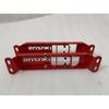 Suzuki Samurai Sierra Door Hinge Step Foot Peg Metal Foldable 2 Set Red & Black