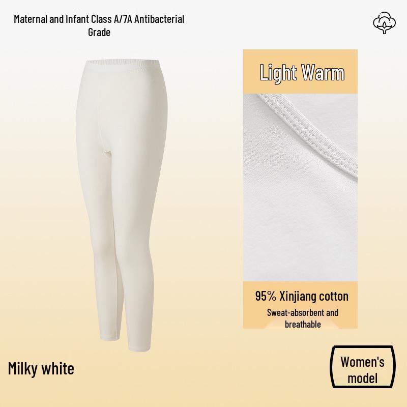 Class A Pure Cotton Thermal Underwear Set for Couples: Thin, Elastic, Warm Winter Wear for Men & Women