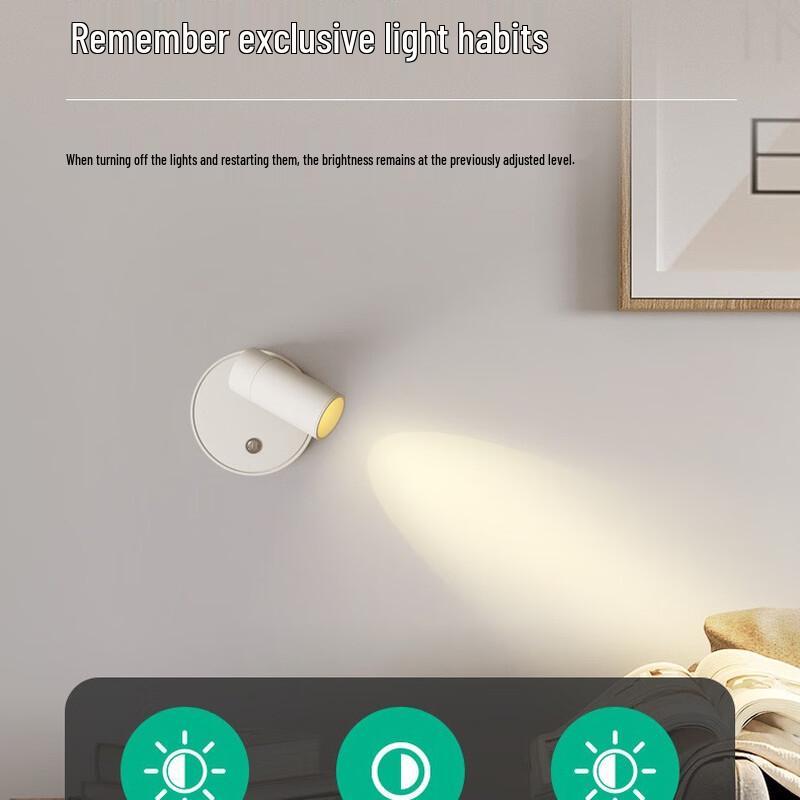 Wireless Magnetic Wall Lamp Spotlight