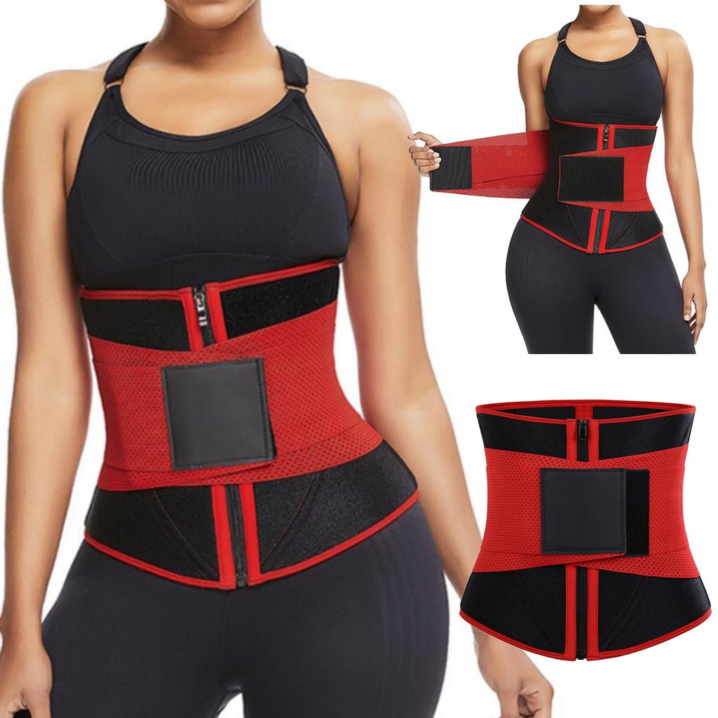 Fashion Women Zipper Belts Corset Sports With Breastplate Stylish Tunic Corset