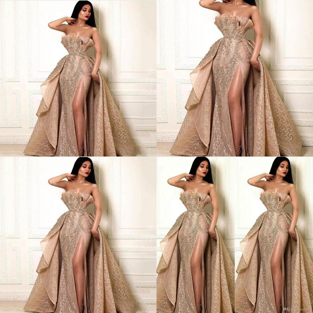 Elegant Gold Sequin Evening Dress With Sleeveless Wrap Design For Summer