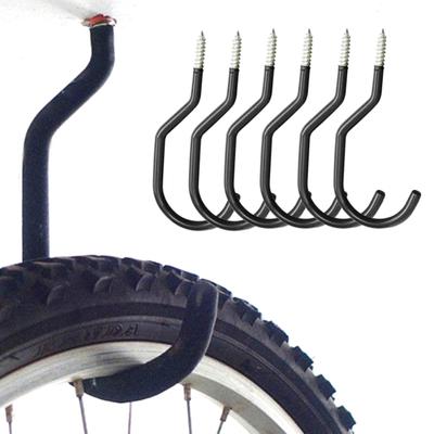 6ks Bicykel Cyklistika Bicykel Garáž Nástenný Držiak Úložný Hák Vešiak Stojan Držiak