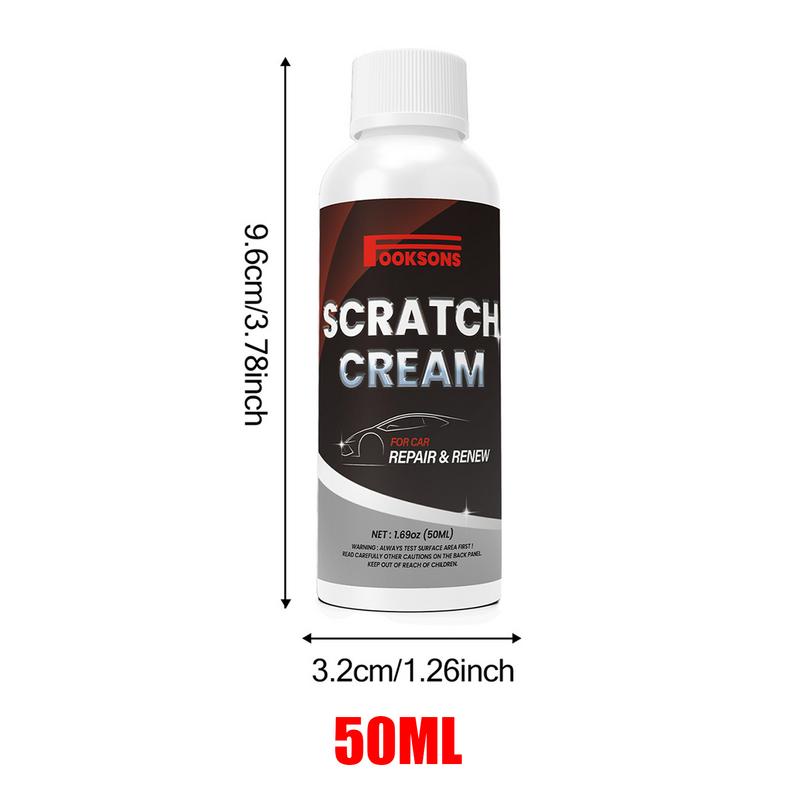 Car Paint Scratch Repair Auto Scratch Repair Cream Car Swirl Remover 50ml Long Lasting Car Paint Scratch Remover For Car Truck