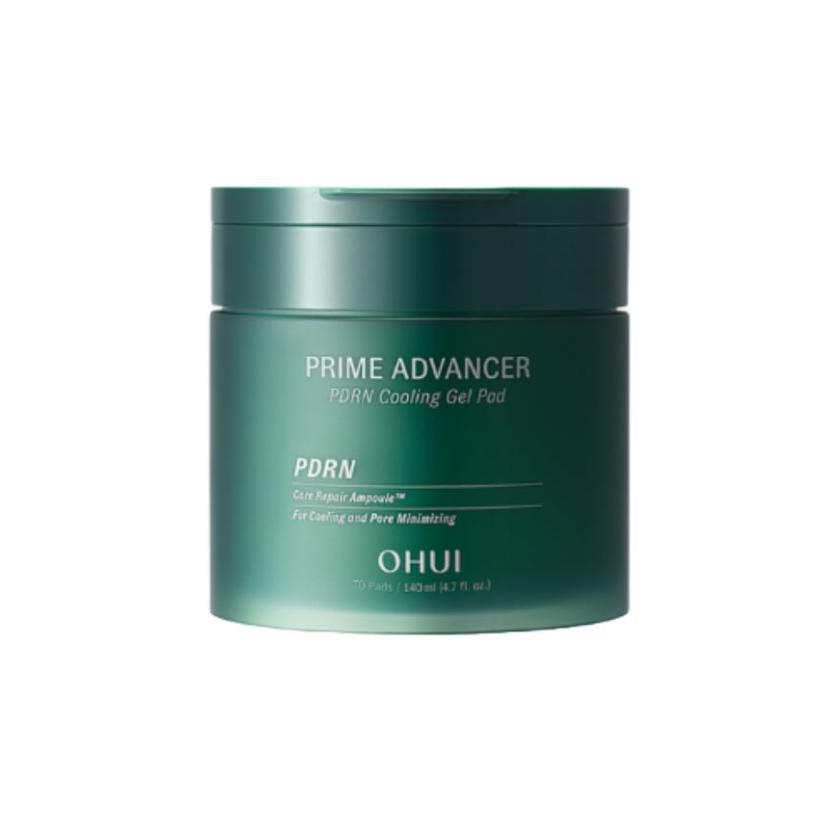 O HUI Prime Advancer PDRN Cooling Gel Pad 70ea +RANDOM GIFT