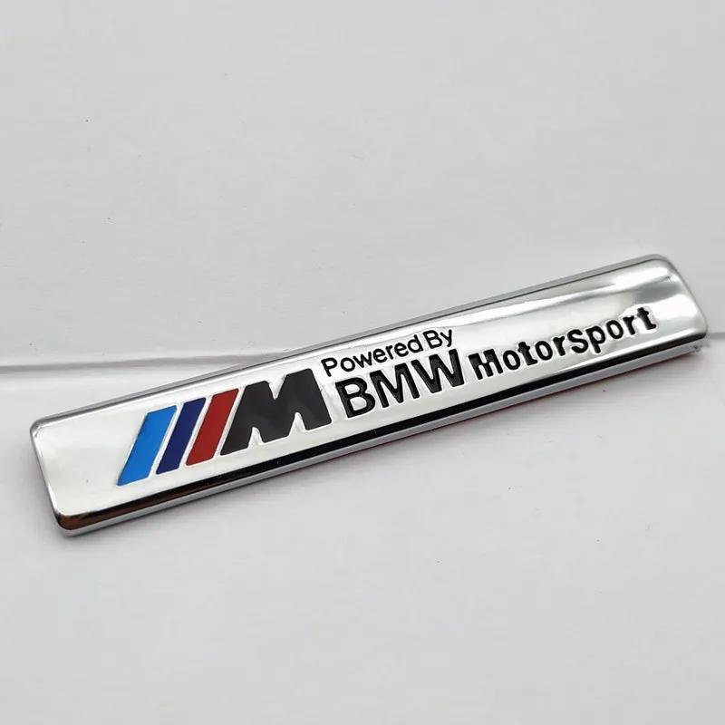 M Sports Sticker Car Accessories Sticker Styling For BMW M LOGO Fender Emblem Badge Rear Trunk Badge 1 3 5 Series X1 X3 X5 X6m AS2