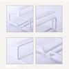 Japanese-style Free Punch Cabinet Storage Shelf Bar Kitchen Hanging Rack Stemware Holder Cup Hanger Wine Glass Rack
