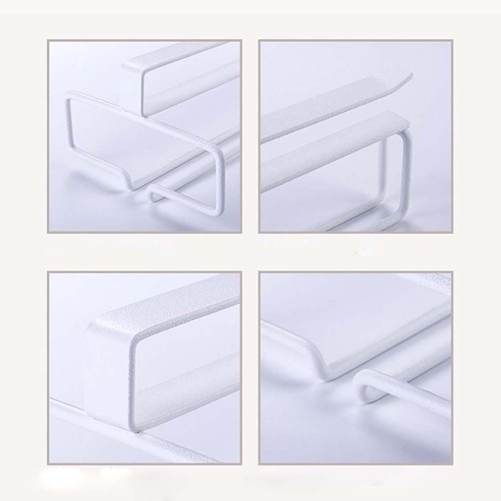 Japanese-style Free Punch Cabinet Storage Shelf Bar Kitchen Hanging Rack Stemware Holder Cup Hanger Wine Glass Rack