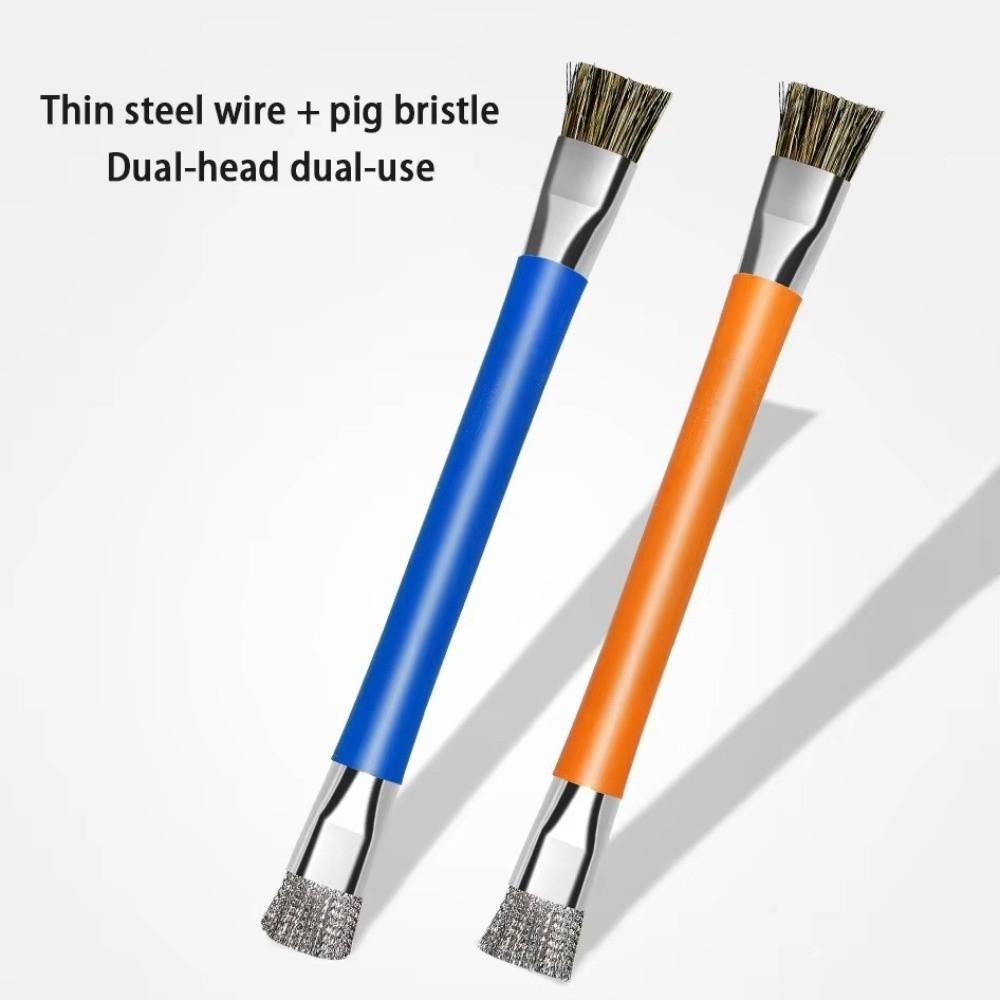 Anti-Static Motherboard PCB Cleaning Brush Phone Repair Multifunctional Safe Brush Boar Bristle Repair Tools Kit