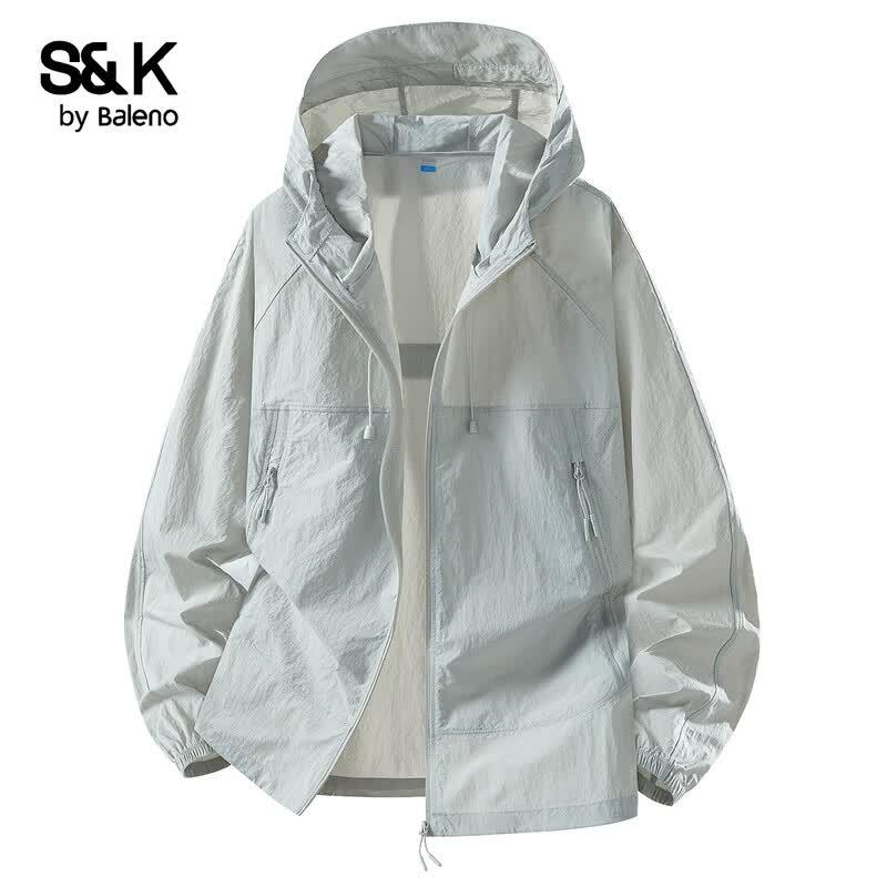 Baleno Men s S&K Ice-Feel Quick-Dry Sun Jacket S