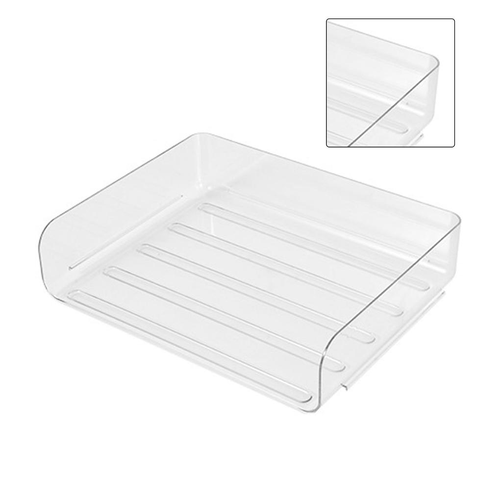 Desktop Aufbewahrungsbox Aufbewahrungskoffer Haus Büro Stapelbar Lateral Schreibtisch Dokumentenorganisator für Akte