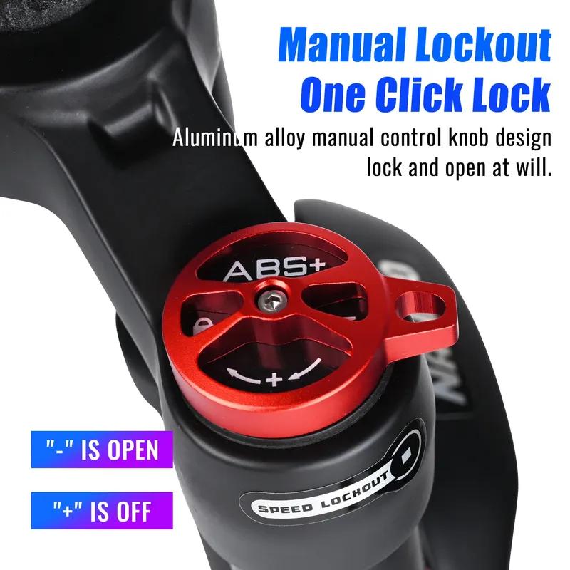 Nanlio X5 PRO MTB Air Suspension Fork 120mm Travel 26 27.5 29 Inch Lightweight 1.8kg XC Mountain Bike Front Fork + Free Gift