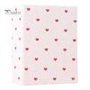 Retro Style Photo Album Mini Printed Fabric Slip-In Album, Portable Floral Print Scrapbook with Transparent Sleeve Pages, Lightweight No Paste Pocket