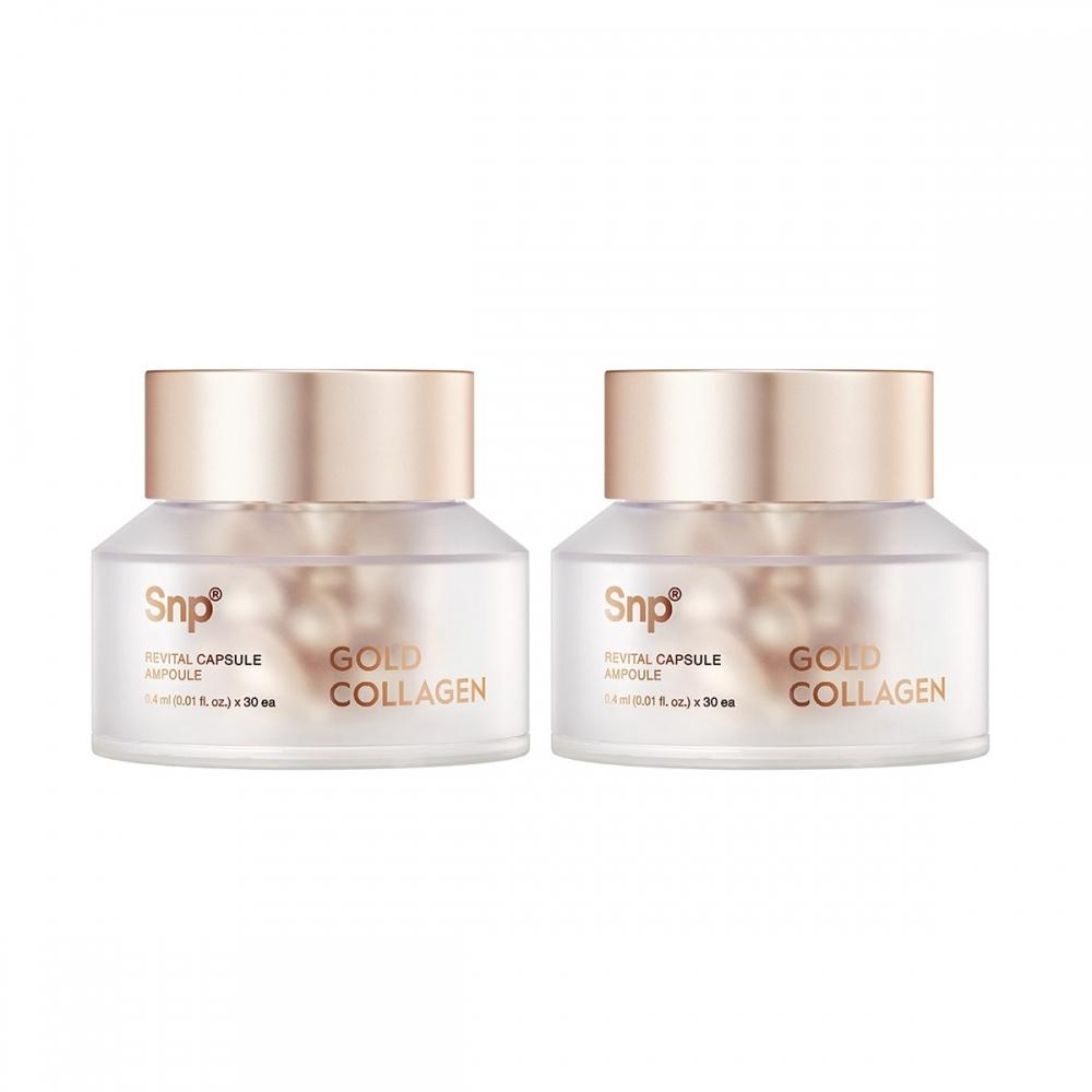 Snp Gold Collagen Revital Capsule Ampoule 0.4ml X 30 X 2