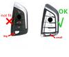 Innenraumleisten Auto Alcantara Schlüsseletui Abdeckung Halter Kette Für BMW G20 G30 X1 X3 X4 X5 G05 X6 F20 G21 f40 f80 35i 3 5 7 Interi